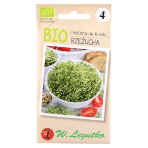 Nasiona kiełki - rzeżucha Bio 15g