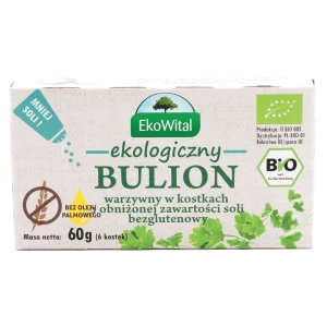 Eko bulion obniżona sól 60g (6x10g)