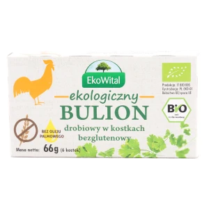 Bulion drobiowy w kostkach eko 66g