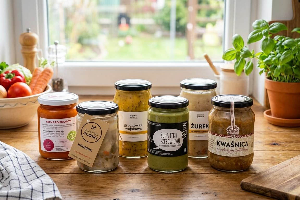 zupy w słoiku