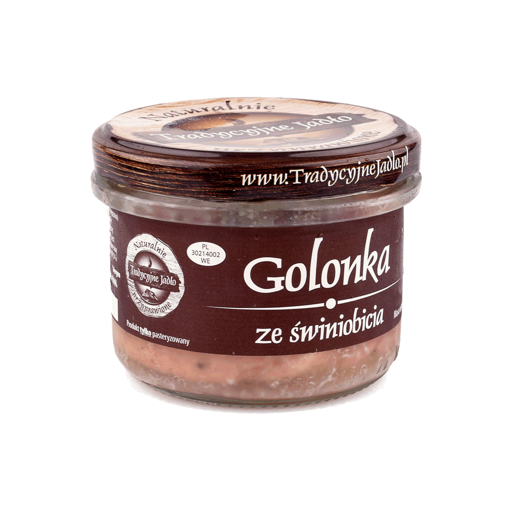 Golonka ze świniobicia w słoiku
