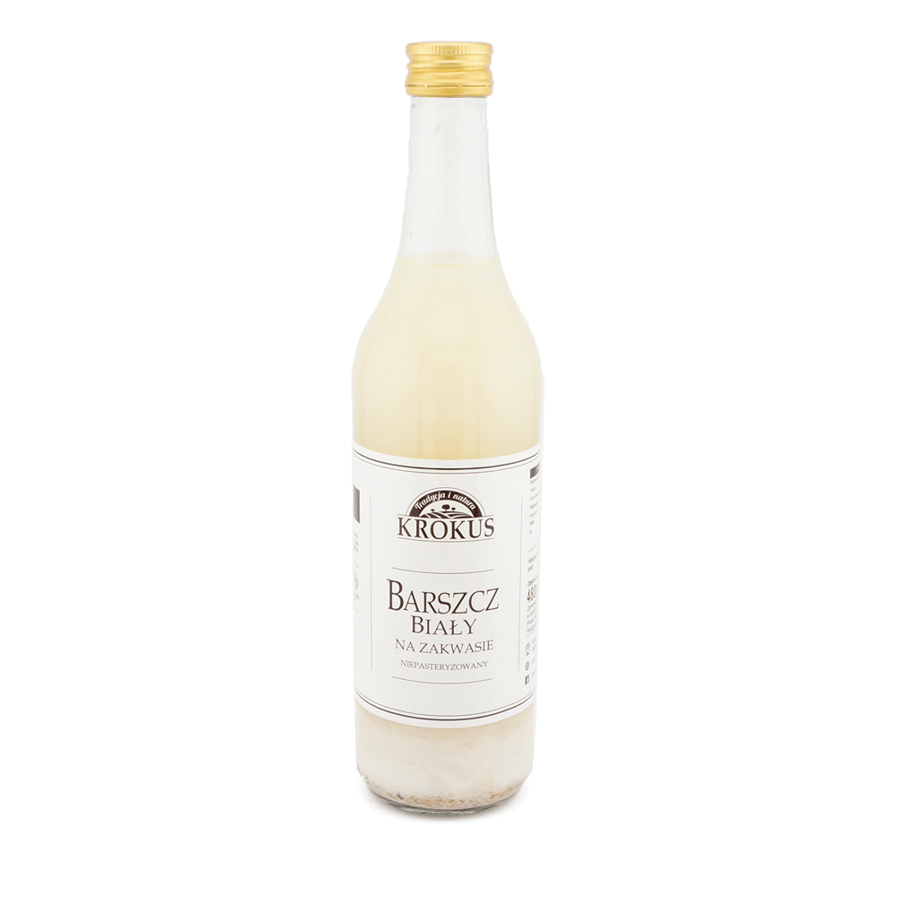 Zakwas na barszcz biały 480 ml — fermentacja pszenna