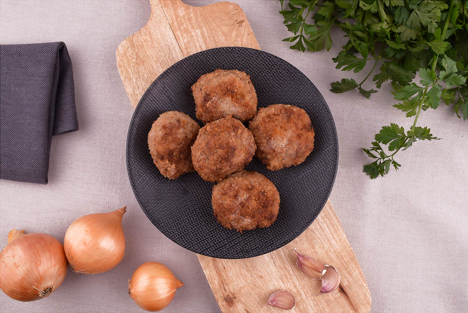 Kotlety mielone — gotowe, sprzedawane na sztuki