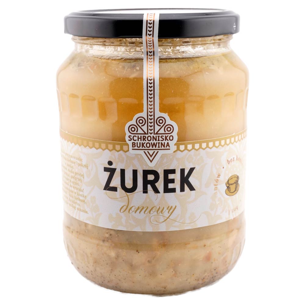 Żurek domowy w słoiku 700 ml — gotowy do podgrzania