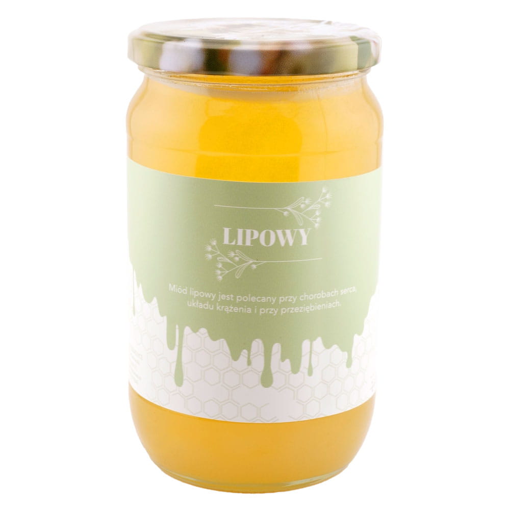 Miód lipowy 1300 g naturalny
